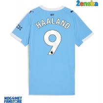 Manchester City Erling Haaland #9 Domaci Dres za Ženska 2025-26 Kratak Rukav